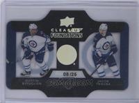 Jacob Trouba, Dustin Byfuglien #/25