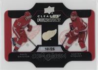 Gustav Nyquist, Pavel Datsyuk #/25