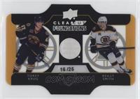 Torey Krug, Reilly Smith #/25