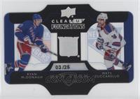 Ryan McDonagh, Mats Zuccarello #/25