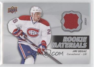 2014-15 Upper Deck - Rookie Materials #RM18 - Jiri Sekac