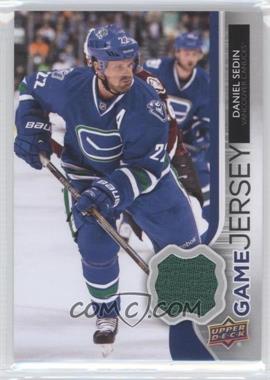 2014-15 Upper Deck - UD Game Jerseys #GJ-SE - Daniel Sedin