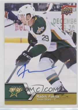 2014-15 Upper Deck AHL - [Base] - Autographs #30 - Radek Faksa