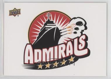 2014-15 Upper Deck AHL - Team Logo Stickers #16 - Norfolk Admirals