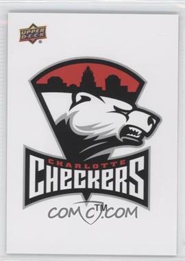 2014-15 Upper Deck AHL - Team Logo Stickers #5 - Charlotte Checkers