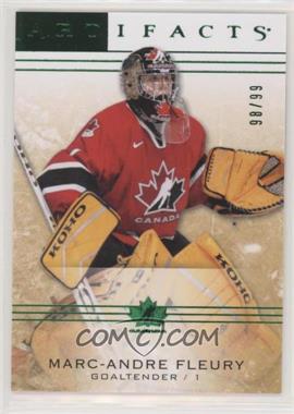 2014-15 Upper Deck Artifacts - [Base] - Emerald #102 - Legends - Marc-Andre Fleury /99