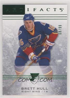 2014-15 Upper Deck Artifacts - [Base] - Emerald #28 - Brett Hull /99