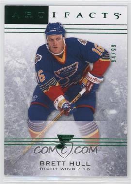 2014-15 Upper Deck Artifacts - [Base] - Emerald #28 - Brett Hull /99