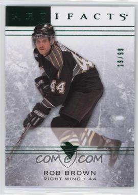 2014-15 Upper Deck Artifacts - [Base] - Emerald #32 - Rob Brown /99