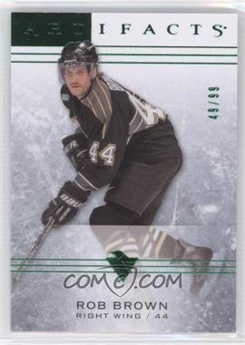 2014-15 Upper Deck Artifacts - [Base] - Emerald #32 - Rob Brown /99