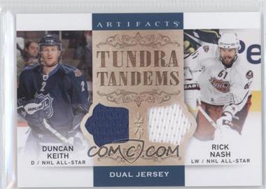 2014-15 Upper Deck Artifacts - Tundra Tandems - Blue Dual Jersey #TT-KN - Duncan Keith, Rick Nash