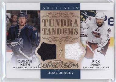 2014-15 Upper Deck Artifacts - Tundra Tandems - Blue Dual Jersey #TT-KN - Duncan Keith, Rick Nash