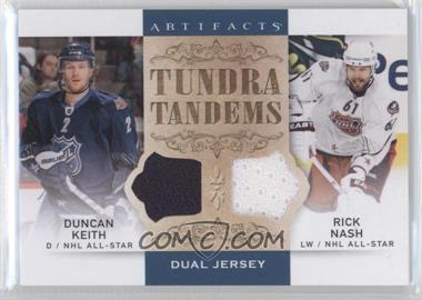 2014-15 Upper Deck Artifacts - Tundra Tandems - Blue Dual Jersey #TT-KN - Duncan Keith, Rick Nash