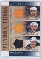 Tyler Myers, Drew Stafford, Cody Hodgson