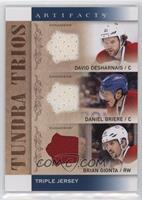 David Desharnais, Daniel Briere, Brian Gionta