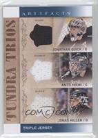 Jonathan Quick, Antti Niemi, Jonas Hiller