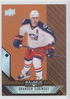 2014-15 Upper Deck Black Diamond - [Base] - Orange #4 - Brandon Dubinsky