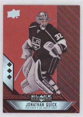 2014-15 Upper Deck Black Diamond - [Base] - Star Rubies #154 - Jonathan Quick /50