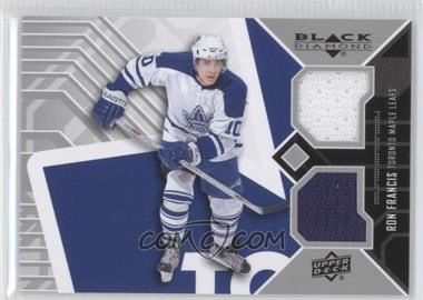 2014-15 Upper Deck Black Diamond - Double Diamond Jerseys #TOR-RF - Ron Francis