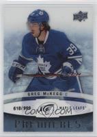 Ice Premieres - Greg McKegg #/999