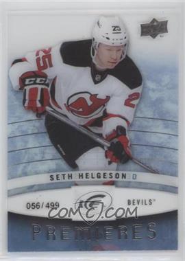 2014-15 Upper Deck Ice - [Base] #130 - Ice Premieres - Seth Helgeson /499