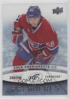 Ice Premieres - Sven Andrighetto #/249