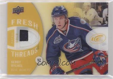 2014-15 Upper Deck Ice - Fresh Threads - Gold #FT-KR - Kerby Rychel /30