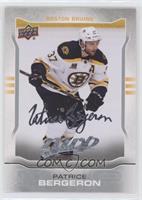 Patrice Bergeron