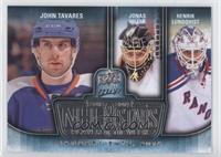 Jonas Hiller, John Tavares, Henrik Lundqvist