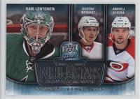 Kari Lehtonen, Gustav Nyquist, Andrej Sekera