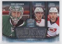 Kari Lehtonen, Gustav Nyquist, Andrej Sekera