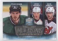 Tyler Seguin, Adam Henrique, Artem Anisimov