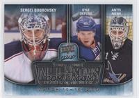 Sergei Bobrovsky, Kyle Okposo, Antti Niemi