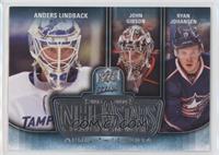 Ryan Johansen, John Gibson, Anders Lindback