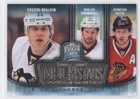 Niklas Kronwall, Evgeni Malkin, Duncan Keith