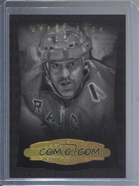 2014-15 Upper Deck Masterpieces - [Base] - Black Framed #163 - B&W Portraits - Mark Messier /50