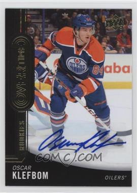 2014-15 Upper Deck Overtime - [Base] - Black Autographs #60 - Oscar Klefbom