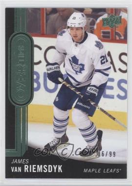 2014-15 Upper Deck Overtime - [Base] - Emerald #6 - James van Riemsdyk /99