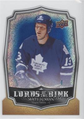 2014-15 Upper Deck Overtime - Lords of the Rink - Blue #LR-19 - Mats Sundin /25