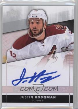 2014-15 Upper Deck Premier - [Base] - Spectrum Silver #71 - Rookie Autographs - Justin Hodgman /49