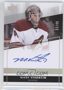 2014-15 Upper Deck Premier - [Base] - Spectrum Silver #72 - Rookie Autographs - Mark Visentin /49