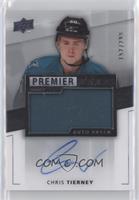 Acetate Rookie Auto-Patch - Chris Tierney #/299