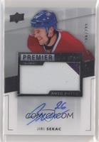 Acetate Rookie Auto-Patch - Jiri Sekac [EX to NM] #/299