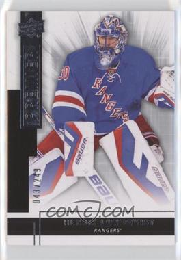 2014-15 Upper Deck Premier - [Base] #27 - Henrik Lundqvist /249