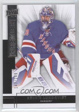 2014-15 Upper Deck Premier - [Base] #27 - Henrik Lundqvist /249