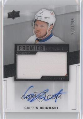 2014-15 Upper Deck Premier - [Base] #84 - Acetate Rookie Auto-Patch - Griffin Reinhart /299