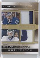 Eddie Lack, Ryan Miller #/15