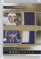 James van Riemsdyk, Nazem Kadri #/15