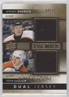 Jeremy Roenick, John LeClair #/75