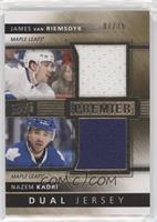 James van Riemsdyk, Nazem Kadri #/75